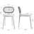 Boucle Low Rattan Back Side Chair-93021889