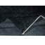 Tapis noir en laine fabriqué à la main 5,7 x 9,8 pi Anatolian