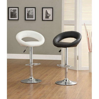 Tabouret de bar pivotant à hauteur ajustable Milena
