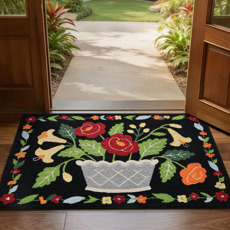 Non-Slip Christmas Doormat, 32" W x 48" L