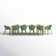 Farrah Euro Café Rectangular 10 - Person 110" Long Dining Set