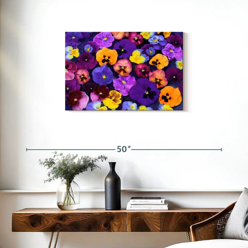 Harnek Pansy Colors, 20'' H x 30'' W