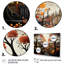 Cozy village in Autumn Moonlit I - Art mural art déco urbain-790252316-790252311