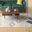 Tapis gris à motif géométrique Roslyn-789511124