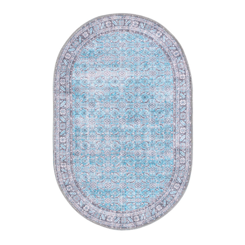 Chenille Oriental Indoor Rug, Oval 2' x 3'1"