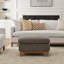 Repose-pieds rembourré en duvet d'oie Cami-782239668
