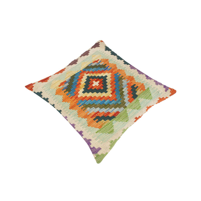 Housse et insert de coussin carré 100% laine