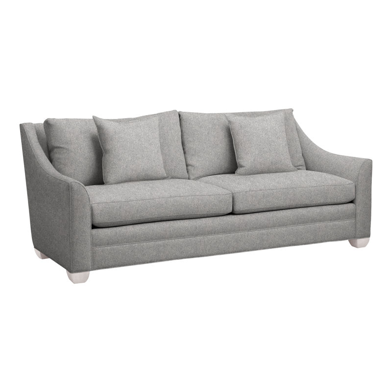Canapé Nicholas, Gris colombe, Perigold Aspen flanelle gris clair