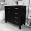 Meuble-lavabo simple 36 po avec plateau-371552361