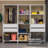  Garage Storage Rack with  Drawers, Open Shelves and Hanging Space  Multiuse Modular Organization Cabinet for Tools - White-974632557