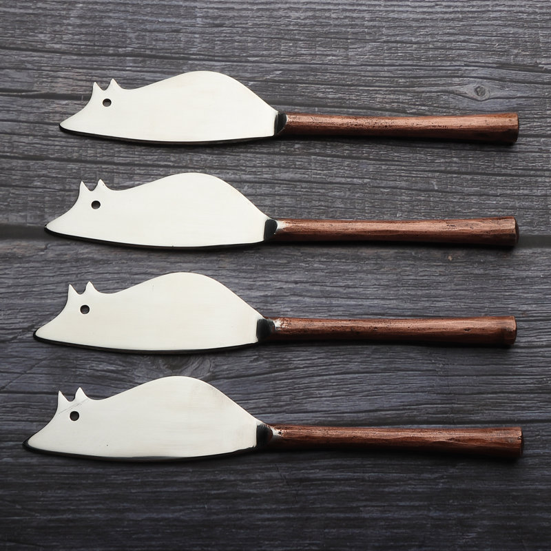 Schechter Stainless Steel Cheese Knife