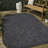 Montalvo Modern Minimalist Radius Corner Solid Dark Gray Indoor/Outdoor Rug-1232464795