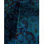 Tapis unique bleu 8 pi 2 po x 9 pi 10 po Yisenia