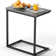 Gilsum Wood C Table End Table with Metal Base for Sofa, Bed Side
