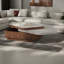Table de bout rotative en pierre micro-cristalline