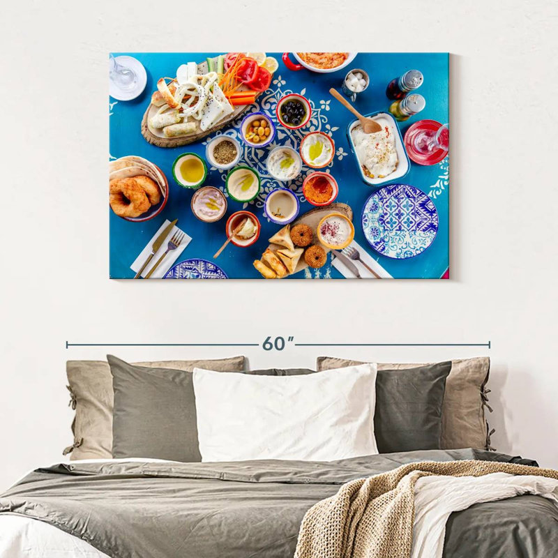 Yarlin Turkish Feast, 32" H x 48" W
