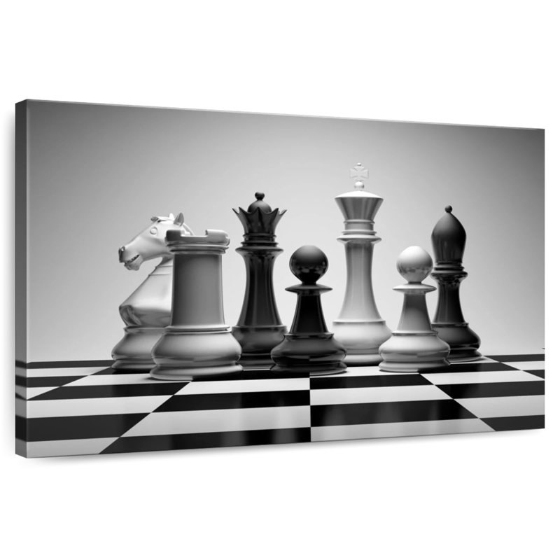 Senne Virtual Chess, 34" H x 51" W
