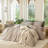 MooMee Duvet Cover Set 100% Washed Cotton Linen Like Textured Lightweight-111275693-109236633