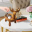 Résine, cerf, statue, plateau de rangement, statues, ornements de bureau, art moderne, rangement polyvalent, plateau de rangement pour la décoration de la chambre à coucher