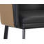Carter Upholstered Stool with Metal Frame-801964078-801964243
