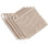 Essuie-mains en chanvre biologique - conception à tissage lâche pour un nettoyage efficace, 10 po x 12 po, paquet de 4