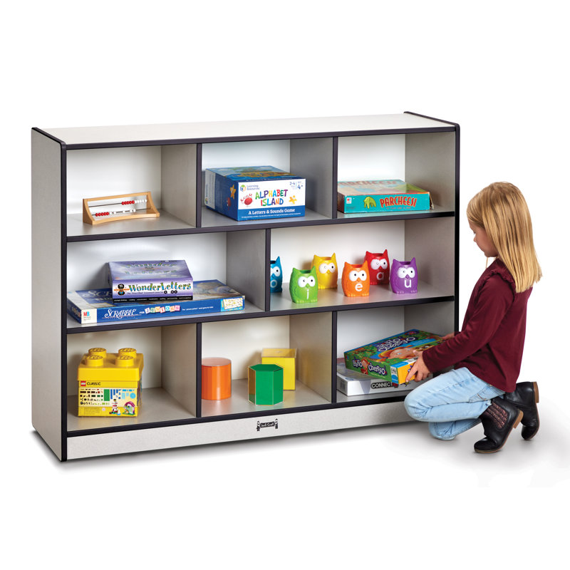 Rangement mobile Rainbow Accents, Noir
