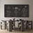 Minimal Botanical " Ethereal Floral Unique Black And White Antique Retro Colorful Bedroom Extra Large Wall Decor "-96074592-111376760