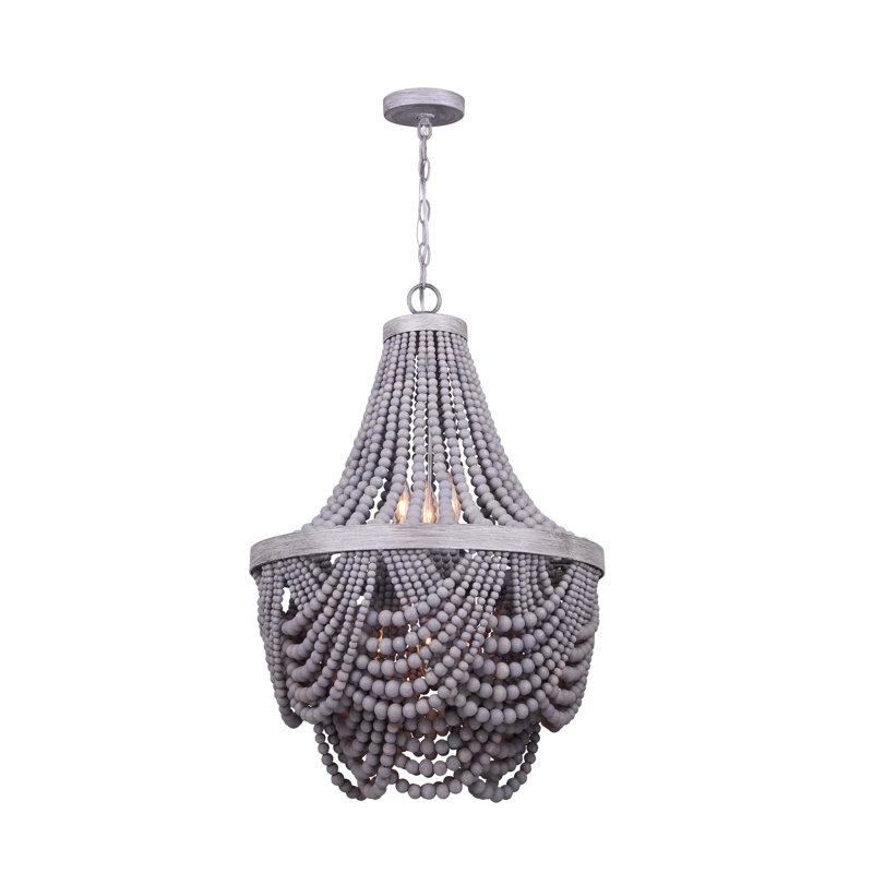 Aspacio 6 - Light Dimmable Empire Chandelier