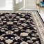 Tapis noir 100% polypropylène Clervil-22319554