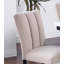 Chaise d'appoint rembourrée (ensemble de 2)