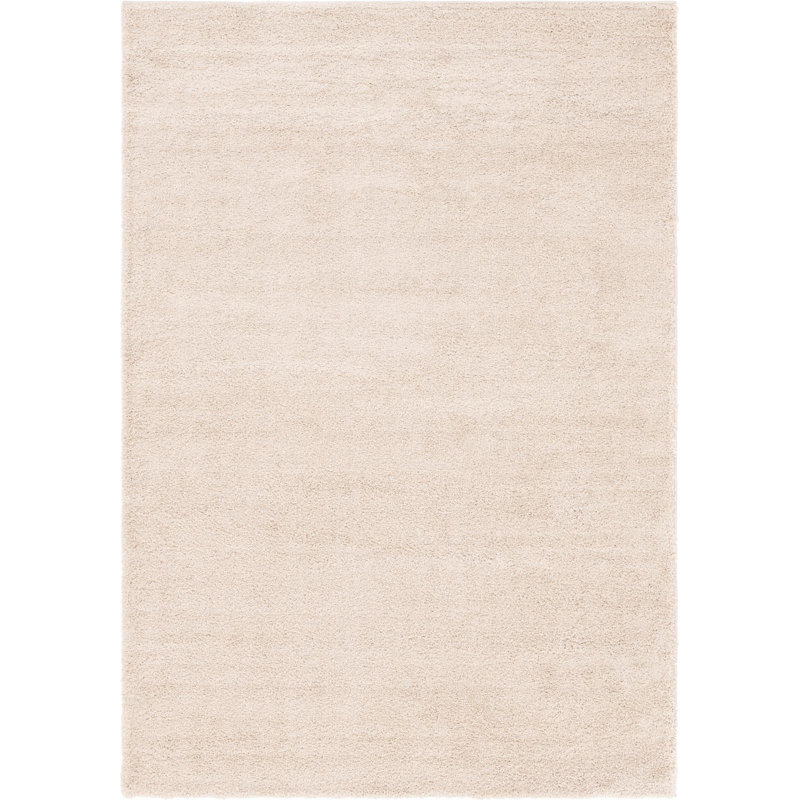Tapis à poils longs avoine, Rectangle 7 pi x 10 pi