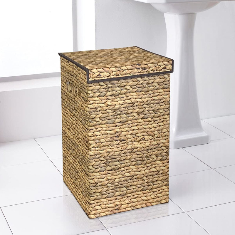 Fabric Laundry Hamper, Natural