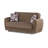 Colorado 61'' Upholstered Tight Back Convertible Sofa