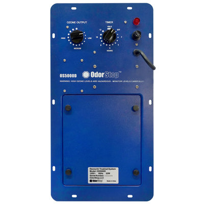 Duct-Mounted Ozone Generator Air Purifier with Airflow Sensor and 3 Ozone Plates