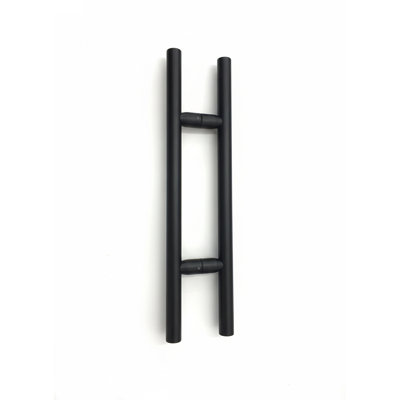 Poignée ronde en acier inoxydable de 24 po de style échelle en acier inoxydable pour portes de douche en verre
