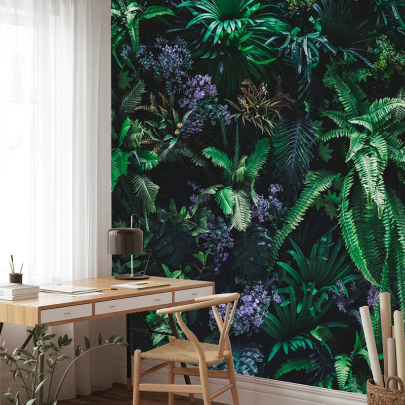 Midnight Jungle Symphony, 161" L x 110" W