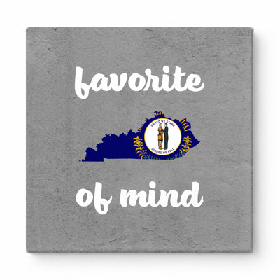 Kentucky Favorite of Mind — Square Canvas Wall Art