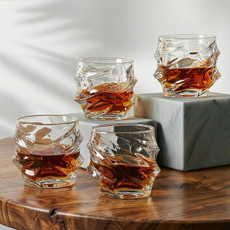 Angeleigh 10oz. Whiskey Glass Set, 4