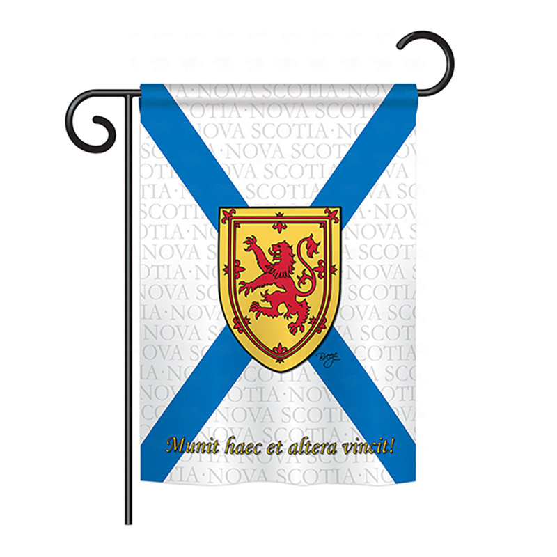 Double Sided 40'' H x 28'' W Polyester Garden Flag, 18.5" H x 13" W