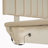 Modern Velvet Queen Upholstered Floating Bed with LED Lights and USB Port-519677589