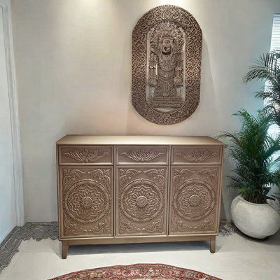 Armoire de salle à manger légère et luxueuse
