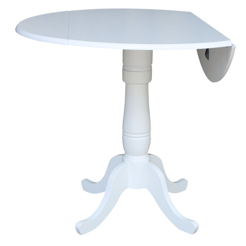 Table de salle à manger Hesston, Blanc