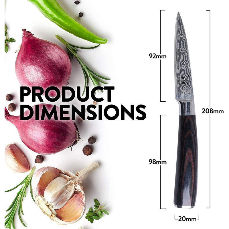 KOI Artisan 0cm Paring Knife