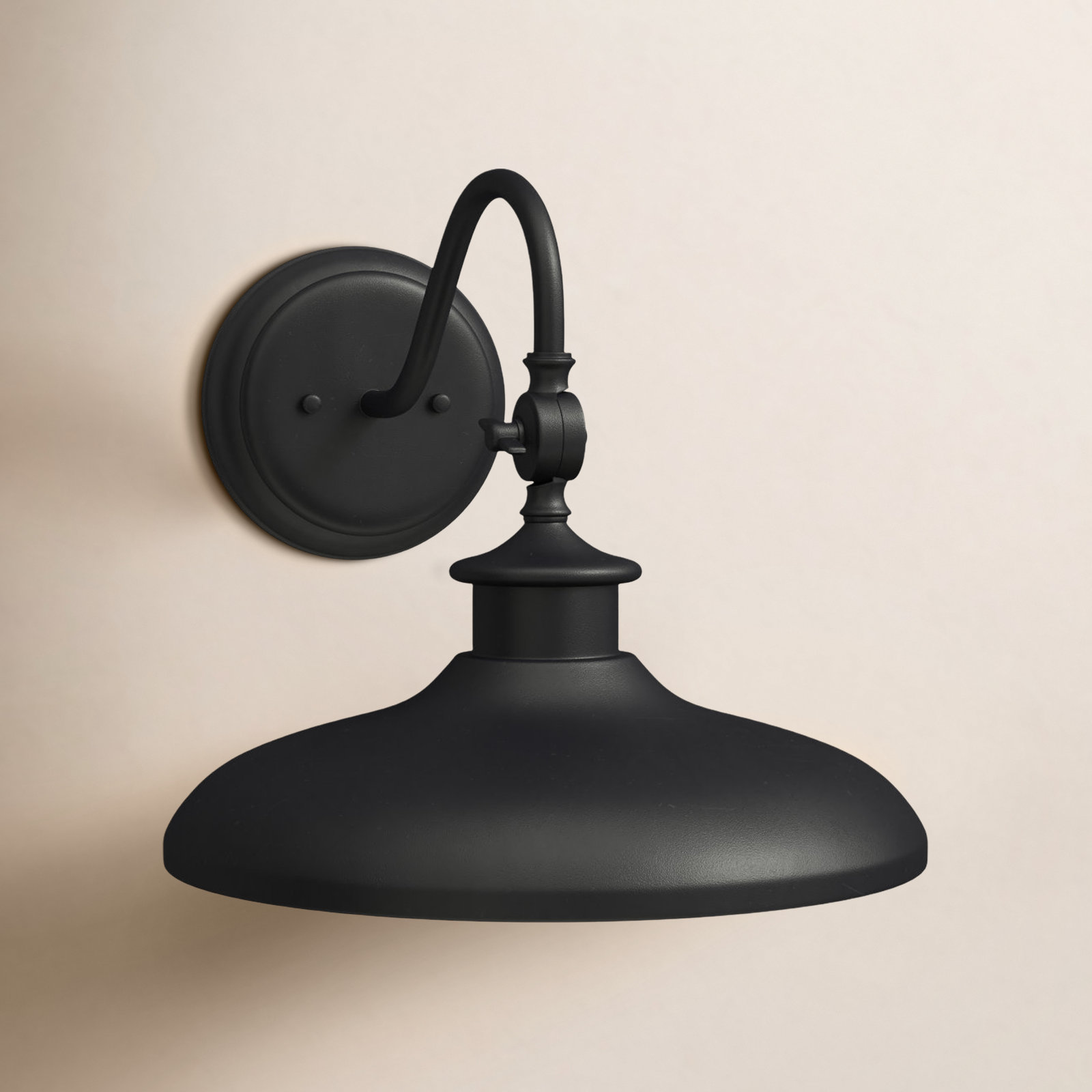 Single Light Bell Outdoor Wall Light