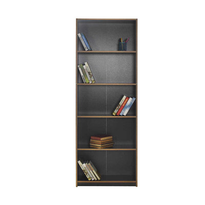 Matt White 5 Tier Bookcase Shelving Unit