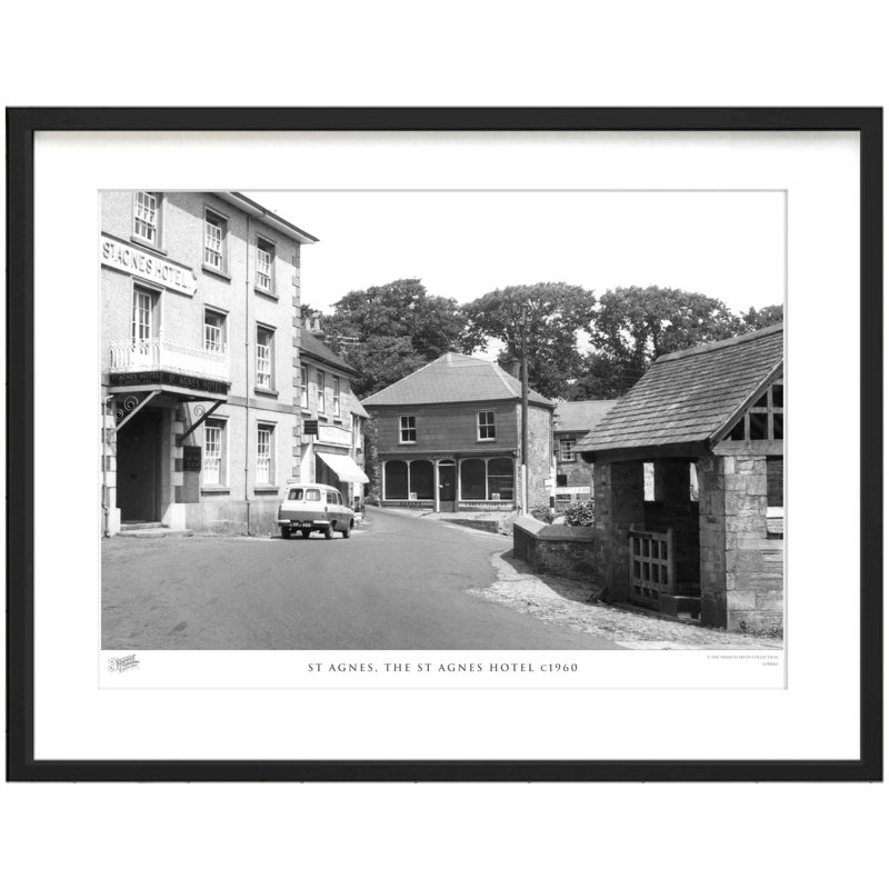 St Agnes, The St Agnes Hotel C1960 by Francis Frith - Single Picture Frame Print, 40cm H x 50cm W x 2.3cm D
