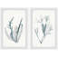 «Corals in Blue», ensemble de 2 reproductions d'art sur papier encadrées-50137113