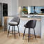 Counter Stool with Metal Frame-842880914