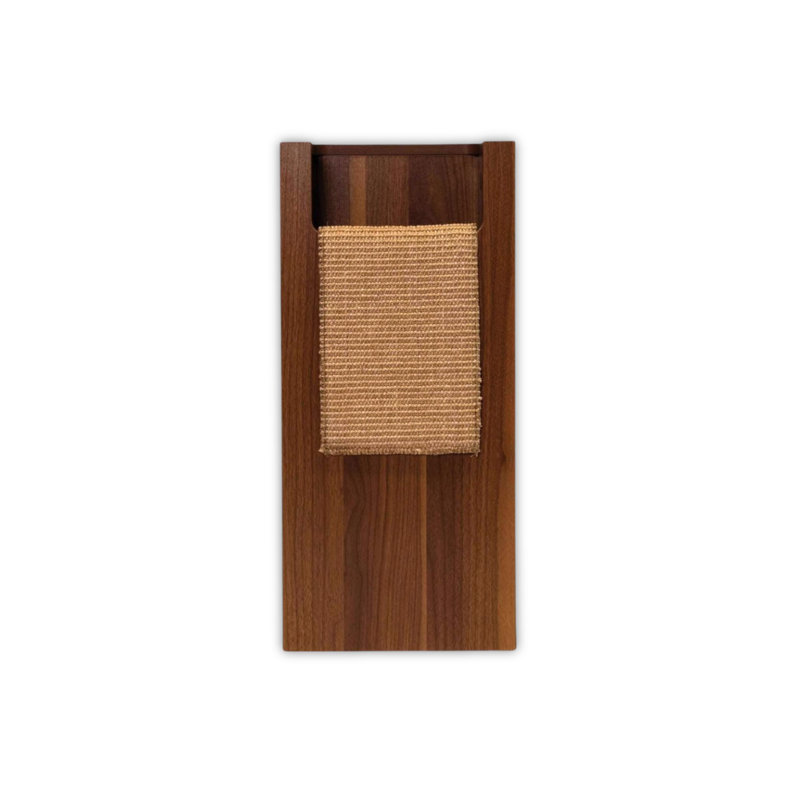 Jewl Nesting Table & Scratcher, Walnut, Brown