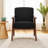 26" Wide Velvet Fabric Mid Century Upholstered Solid Wood Accent Chair-1665470169-1665470170